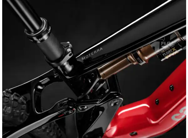 Cannondale Moterra Carbon 1 vollgefedertes E-Bike Metallic Red