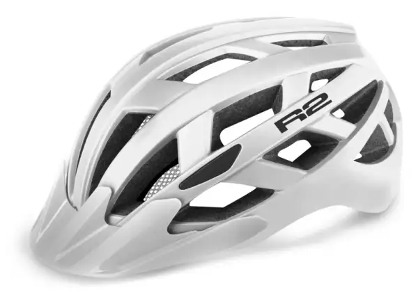 R2 Lumen Fahrradhelm Weiß Matt