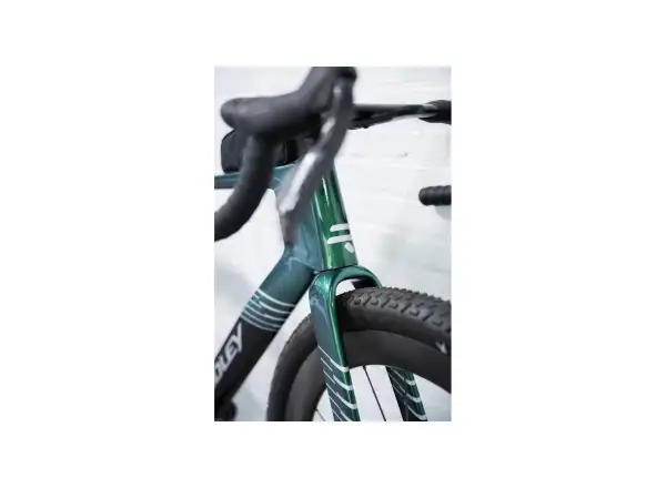 Ridley KANZO Fast 2.0 Force XPLR Gravelbike Stellar Green/UD Carbon/Silver