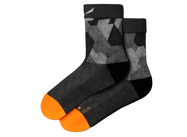 Salewa Pedroc Camo Alpine Merino Quarter Herrensocken Schwarz