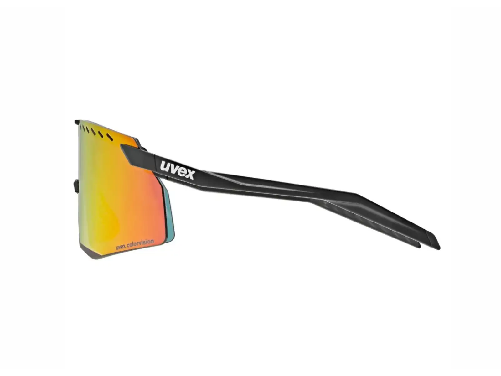 Uvex Pace Stage ColorVision Brille Black Matt/Mirror Red