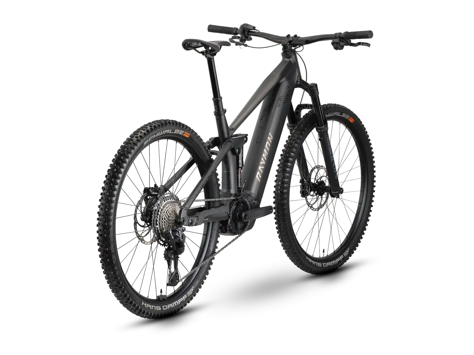 Raymon Korak Ultra micablack/chrome vollgefederte Elektrofahrrad