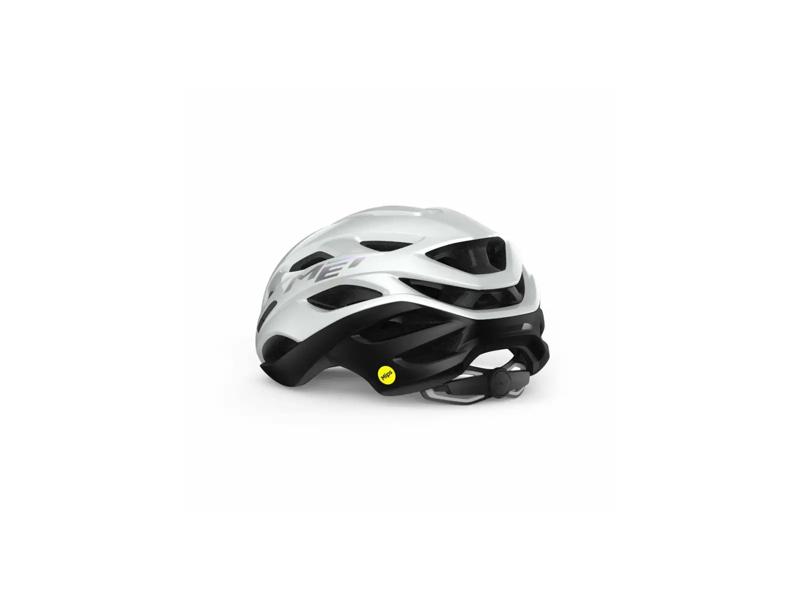 MET Estro MIPS Helm Weiß/Holografisch
