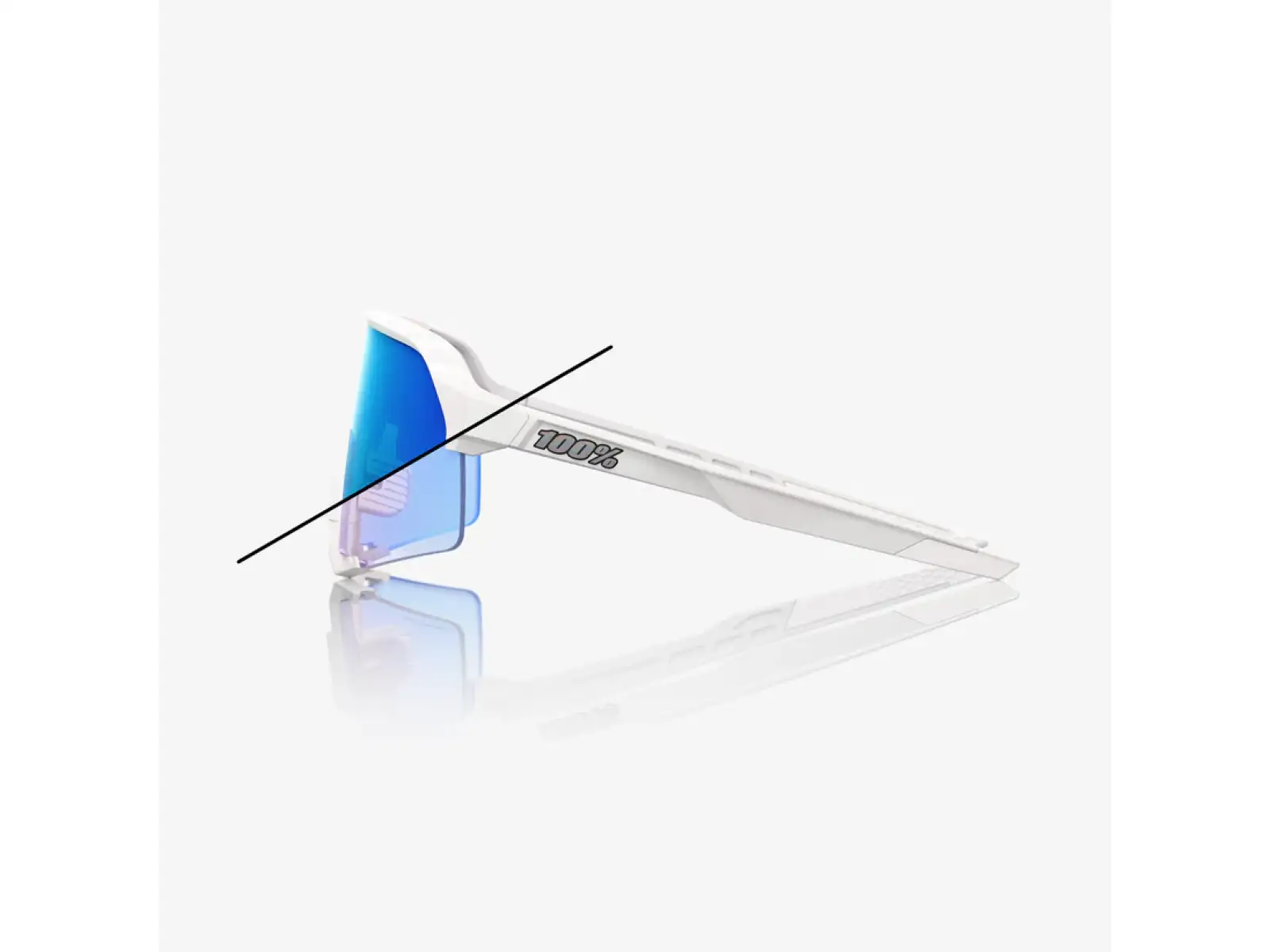 100% S3 LE Sonnenbrille – Bastille mit Blue Mirror Photochromic