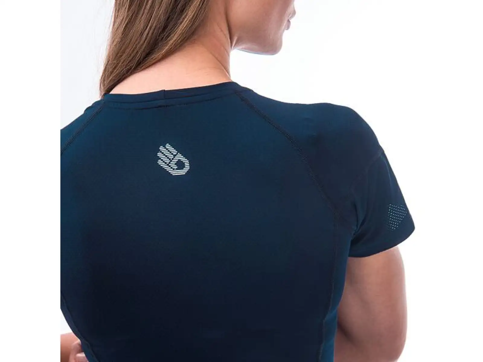 Sensor Coolmax Tech Damen T-Shirt kurzarm Deep Blue