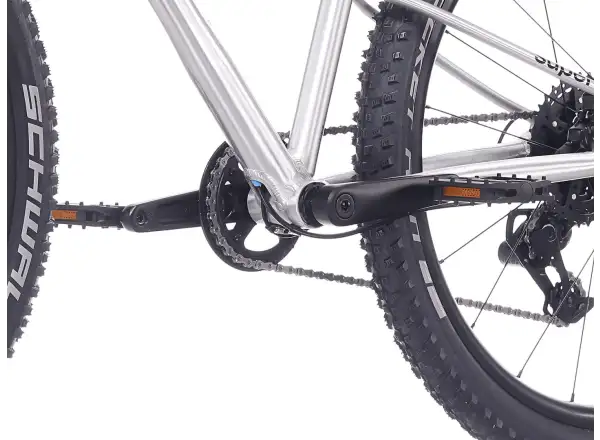 Superior TEAM 24 Kinderfahrrad Gloss Brushed Alu / Rainbow Black