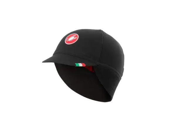 Castelli Difesia Thermal Mütze Black/Red