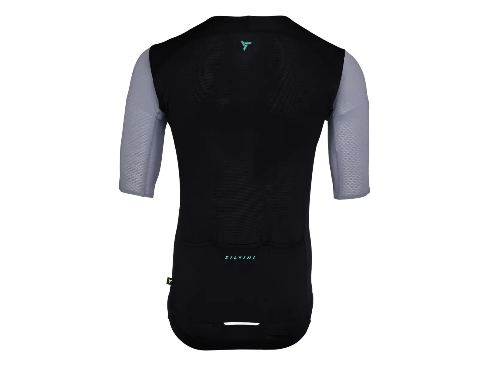 Silvini Auronzo Herren-Trikot kurzer Ärmel Black/Ocean