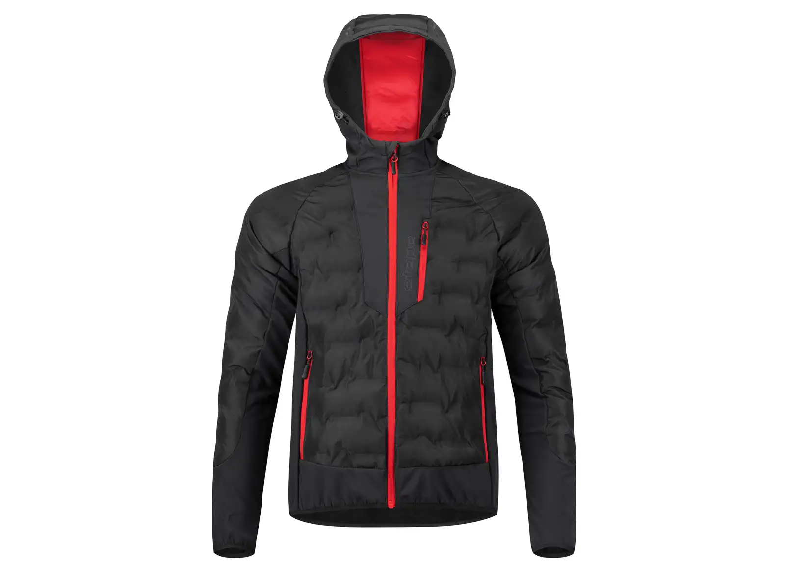 Etape Crux Ultra Herrenjacke schwarz/rot