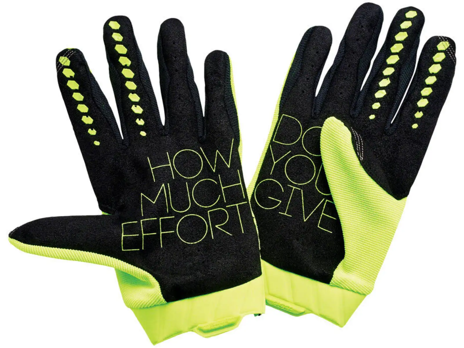 100% Geomatic Herrenhandschuhe Fluo Gelb