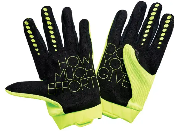 100% Geomatic Herrenhandschuhe Fluo Gelb