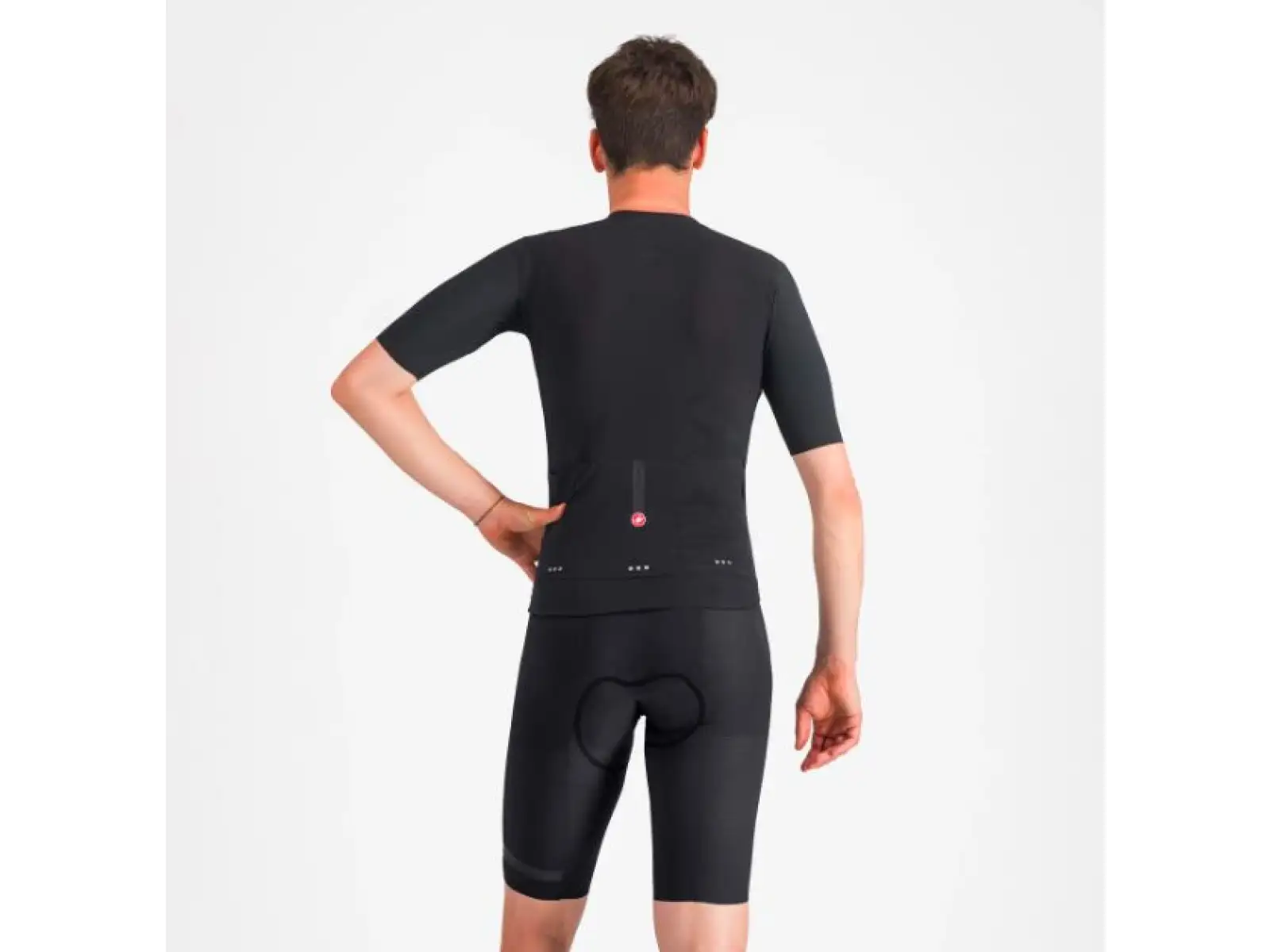 Castelli Premio Evo Herren Radhose mit Einsatz und Träger Black
