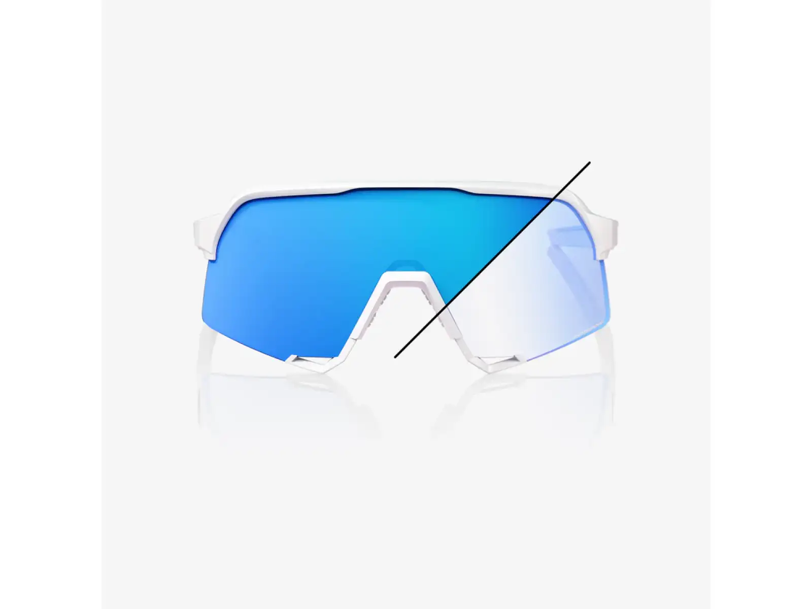 100% S3 LE Sonnenbrille – Bastille mit Blue Mirror Photochromic