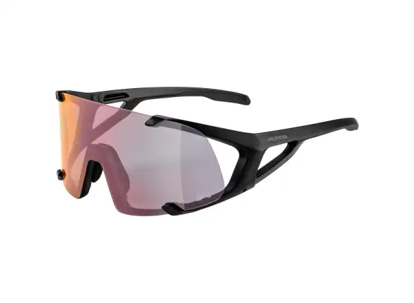 Alpina Hawkeye QV Brille Black Matt