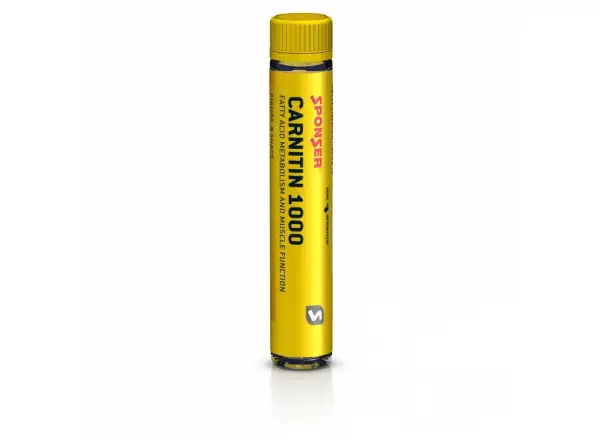 Sponser Carnitin 1000 – Ampullen – Fettstoffwechsel