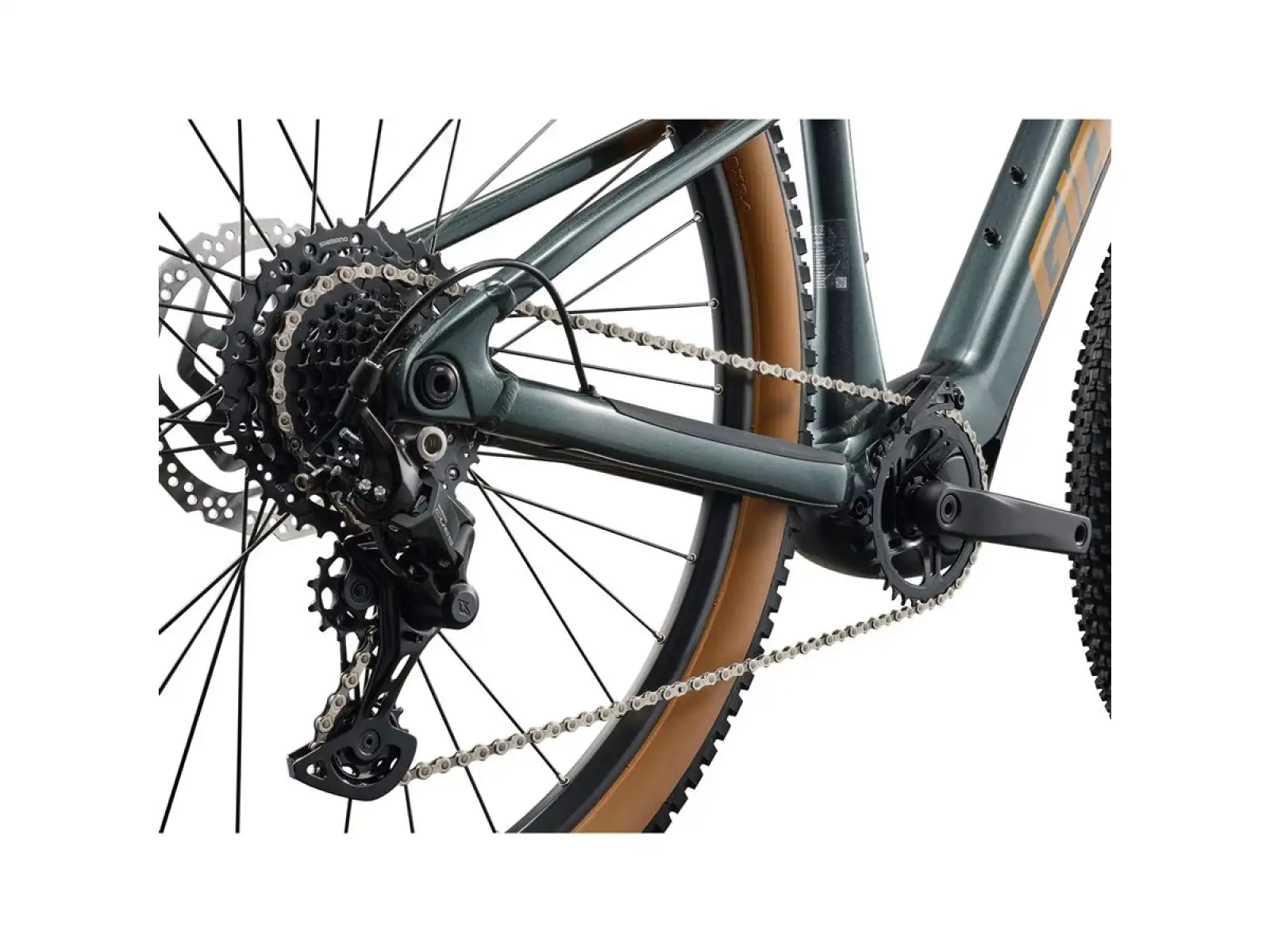 Giant Talon E+ BOX Mountain-E-Bike Asphalt Green