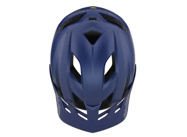 Troy Lee Designs Flowline MIPS Kinderhelm Orbit dunkelblau