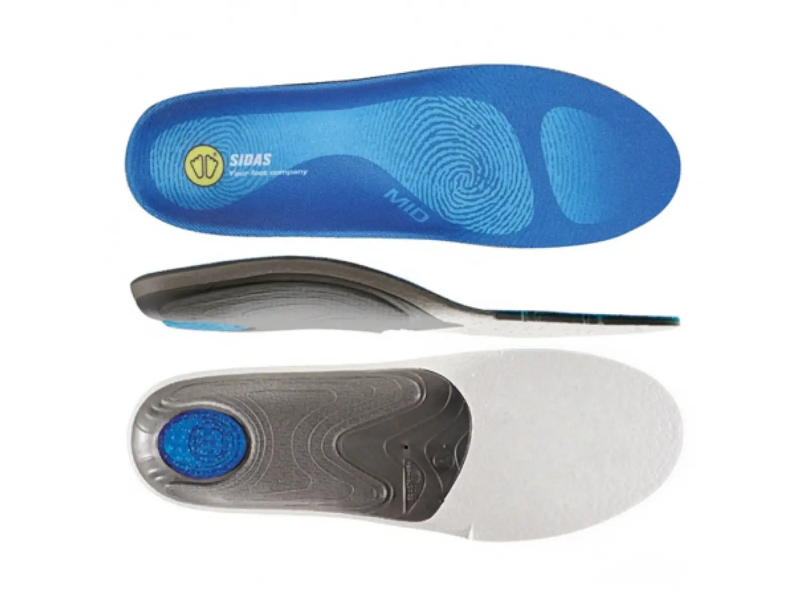 Sidas 3feet Comfort DE Mid Arch Einlegen mittlerem Fußgewölbe 1 Paar