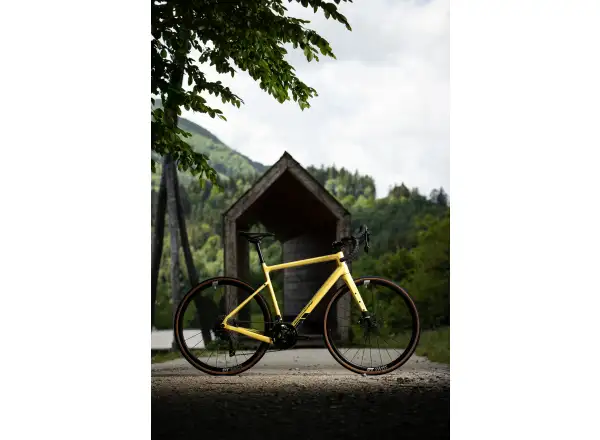 Rock Machine Lukk CR 60 Gravelrad Gloss Sulfur Yellow