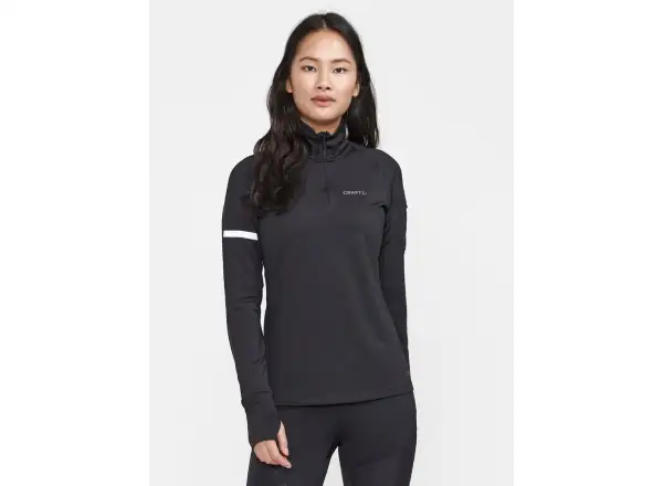 Craft ADV SubZ Damen Laufshirt Langarm schwarz