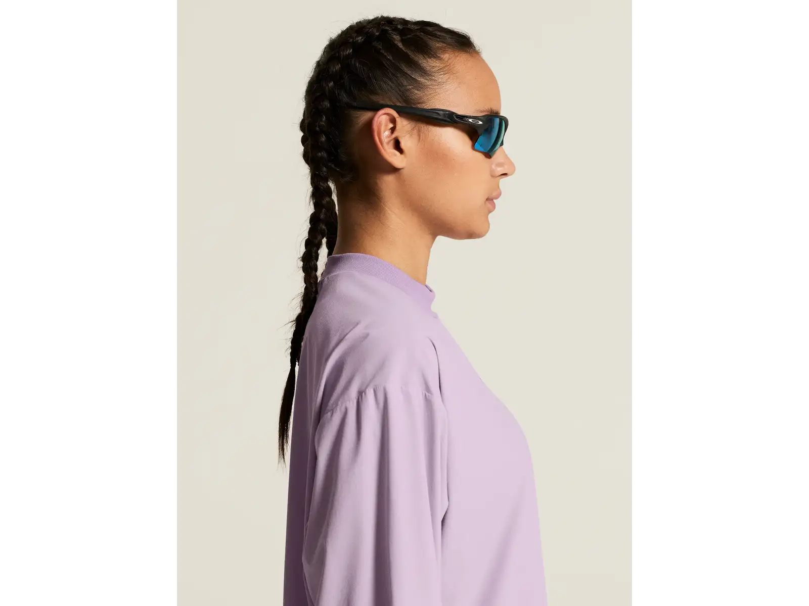 Craft Hypervent Wind Top Damen Langarmshirt lila