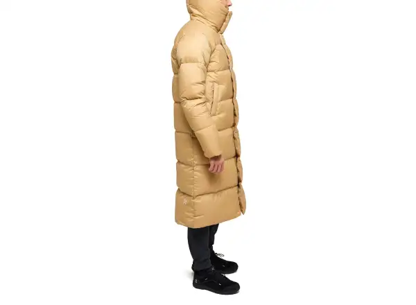 Haglöfs Long Down Damen-Daunenmantel beige