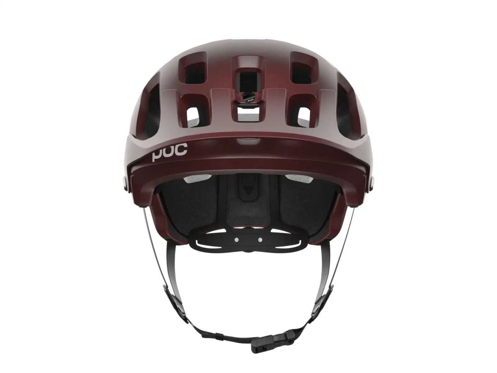 POC Tectal Fahrradhelm Garnet Red Matt