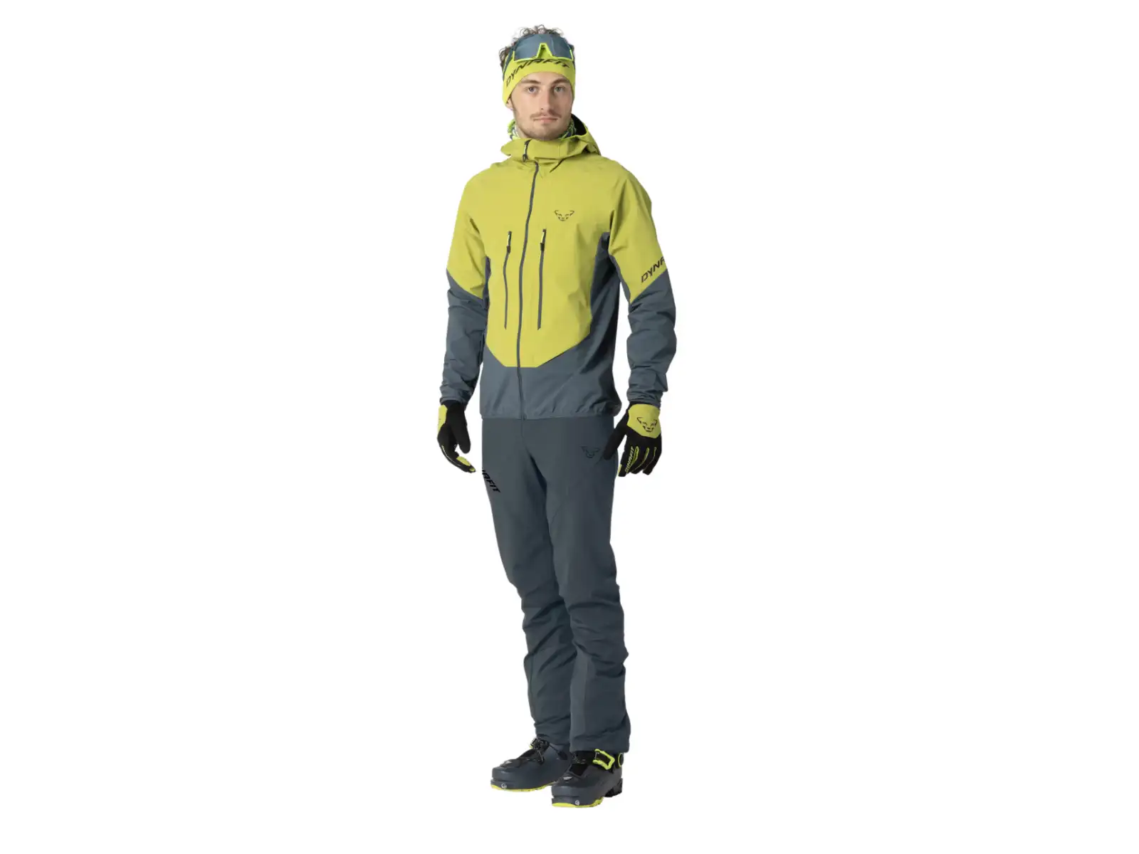 Dynafit Blacklight Softshell Herrenjacke Golden Lime