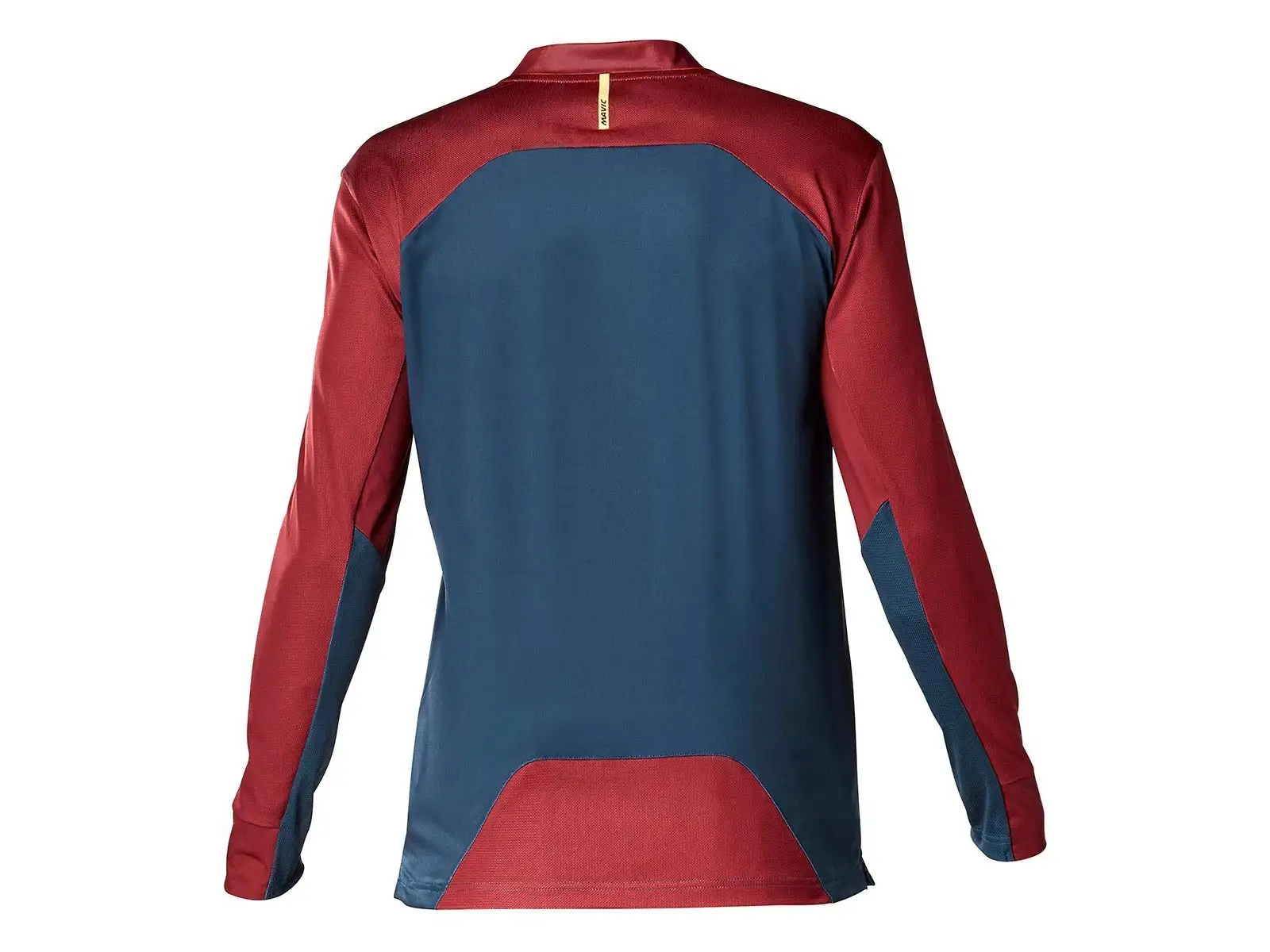 Mavic Deemax Pro Herrentrikot Langarm Rot Dahlie/Poseidon 2020