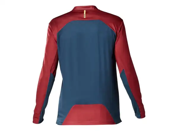 Mavic Deemax Pro Herrentrikot Langarm Rot Dahlie/Poseidon 2020
