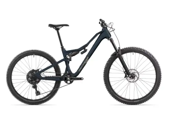 Rock Machine Whizz FS II 90 AXS Mountainbike Matte Milionaire Blue
