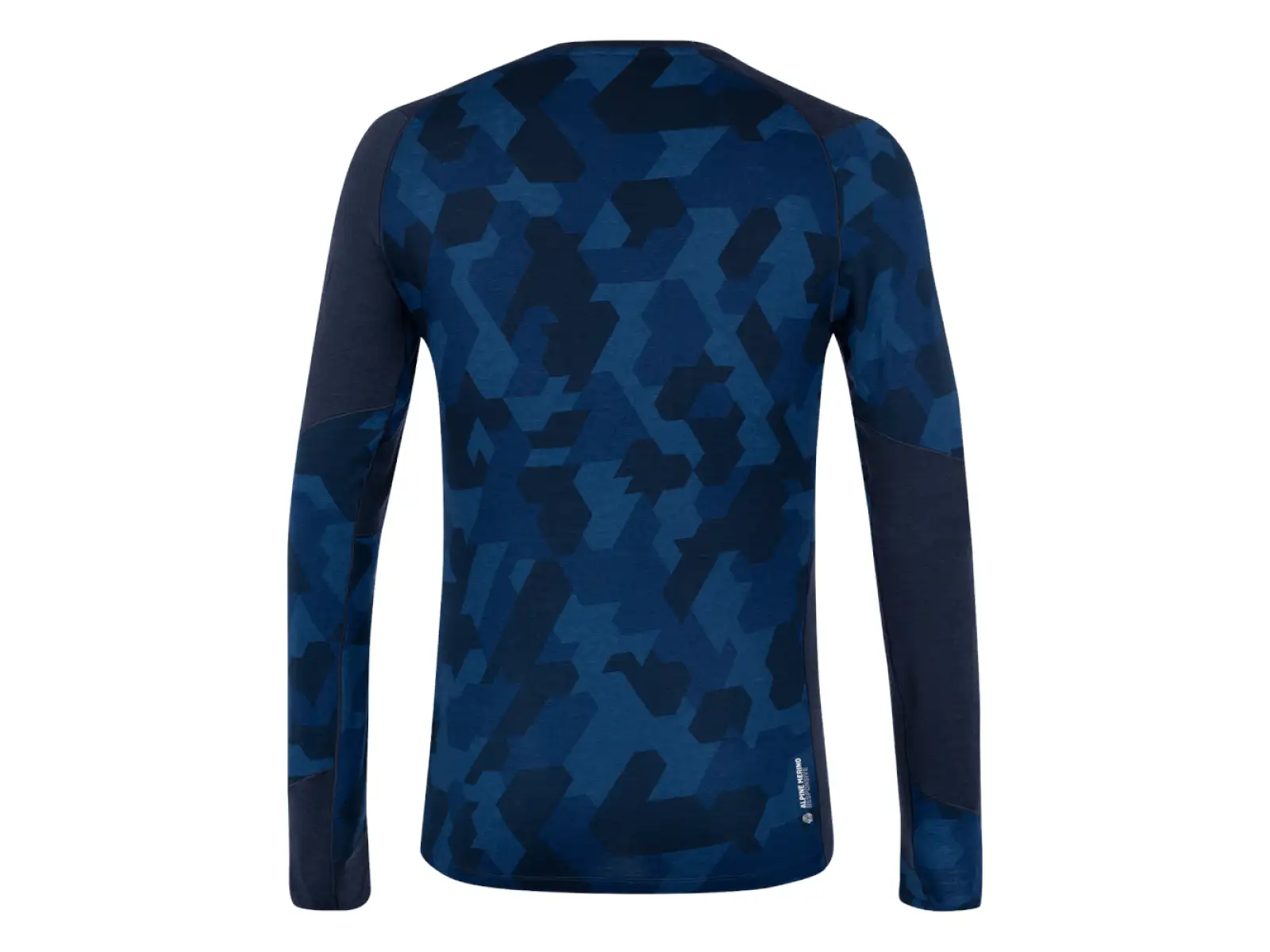 Salewa Cristallo Herren Langarmshirt in Navy Blazer