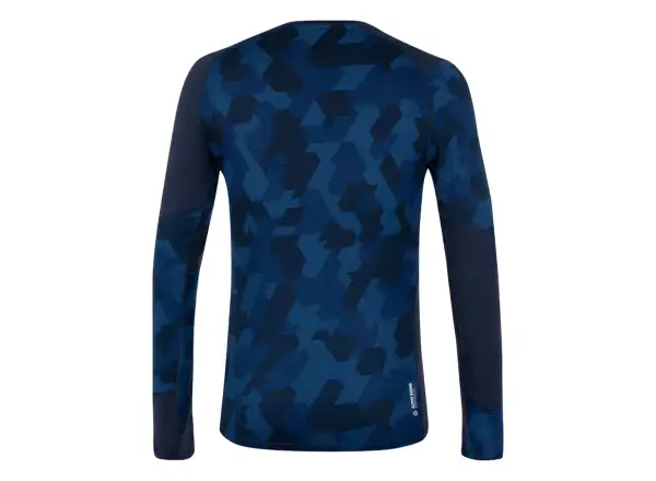 Salewa Cristallo Herren Langarmshirt in Navy Blazer