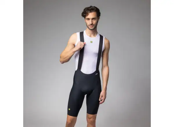 Alé Voltage Herren Radhose mit Polster und Trägern blau