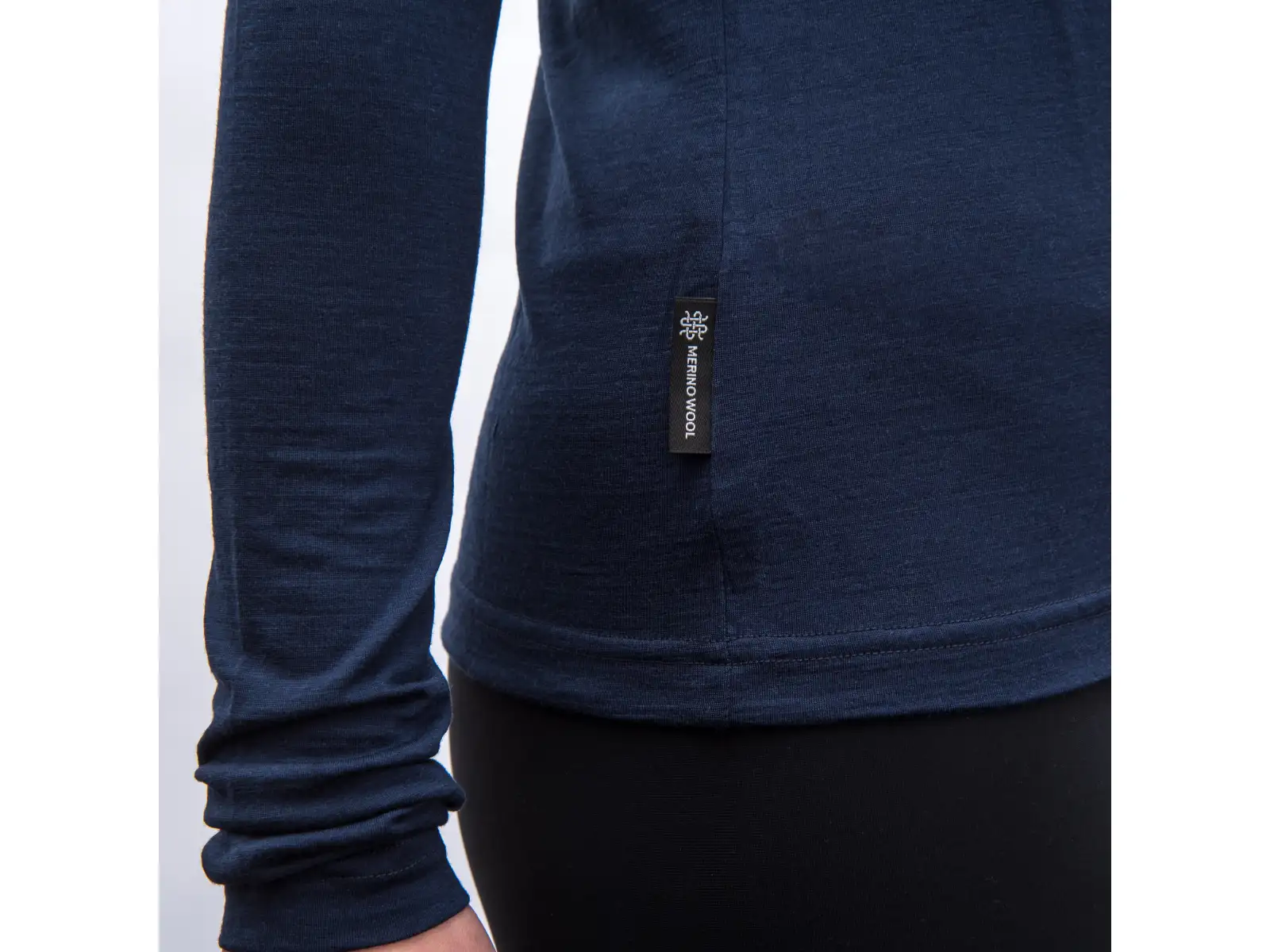 Sensor Merino Active Songbirds Damen Langarmshirt Deep Blue