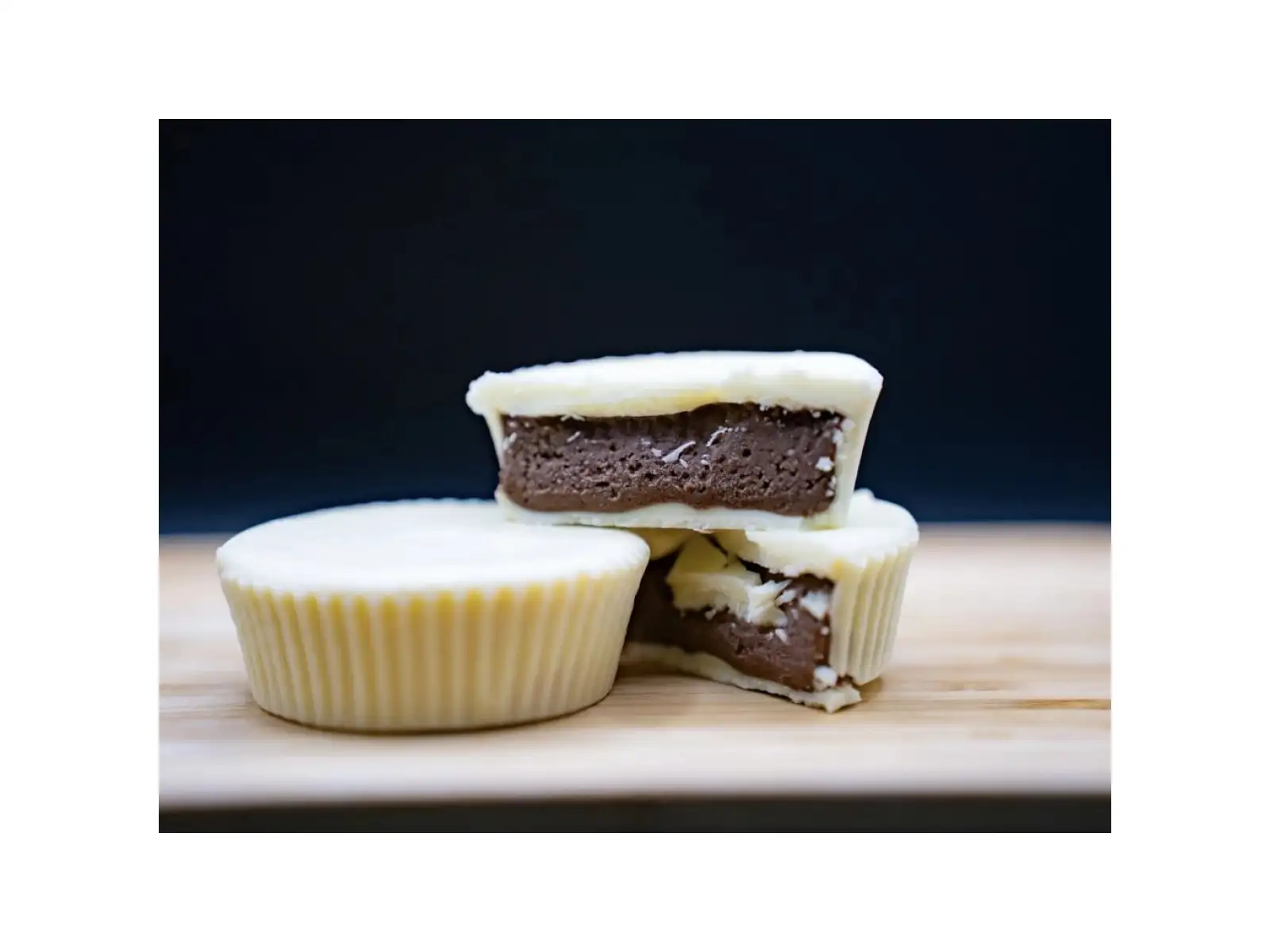 Passion Protein Schokoladenkissen Schokoladenkomat in weißer Schokolade 50g