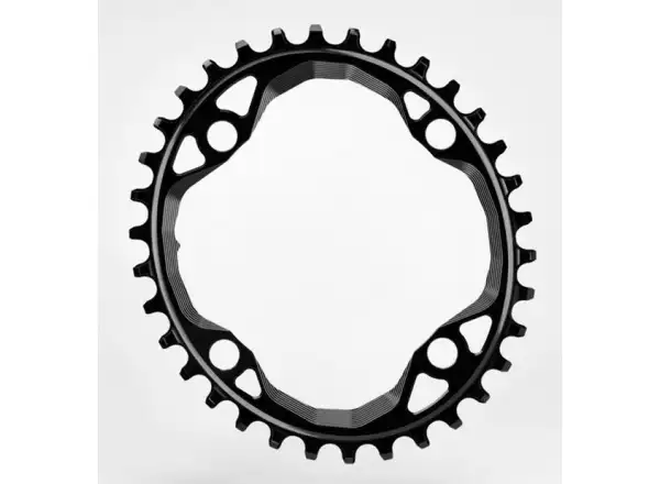 Absolute Black OVAL34 Shimano BCD104 Kettenblatt, 34Z. oval
