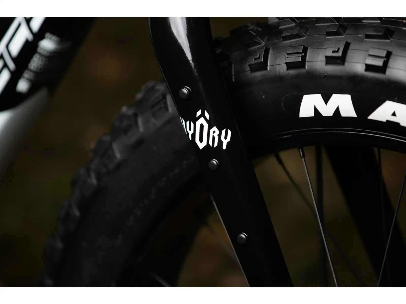 Rock Machine VYÖRY e50 S Fatbike E-Bike Gloss White/Black MUSTER