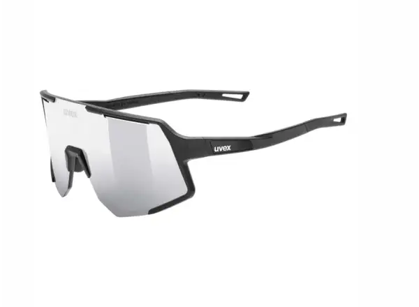 Uvex Sequenze Fahrradbrille Black matt/Mirror Silver