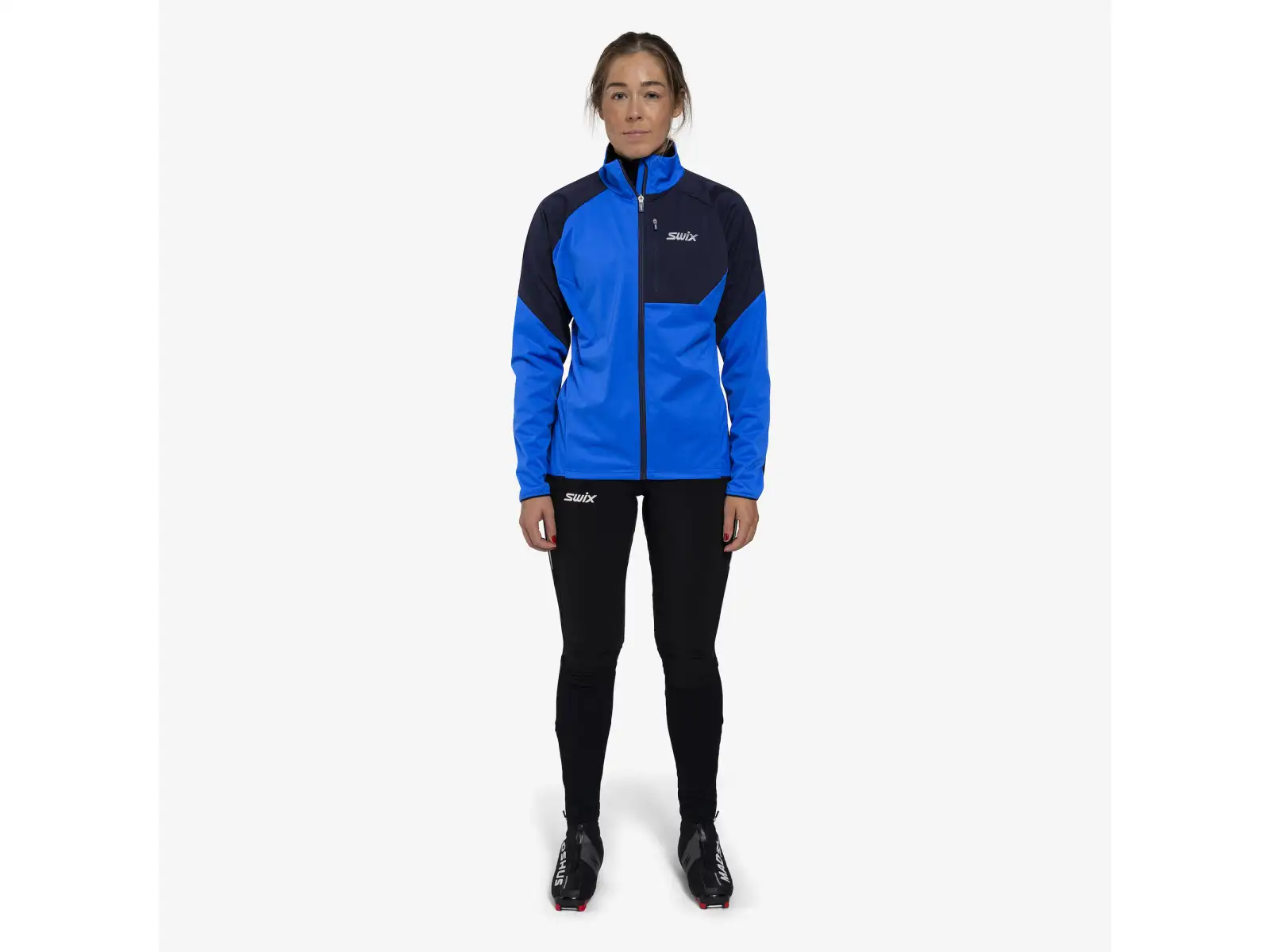 Swix Focus Wind Damenjacke Blau