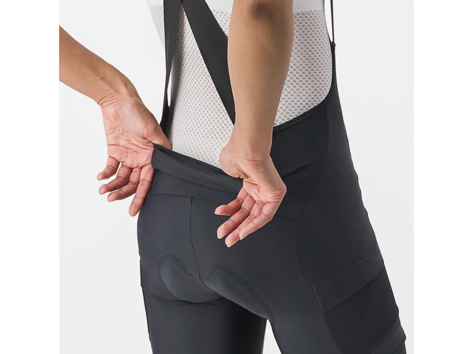 Castelli Unlimited Cargo Damen-Trägershorts Black