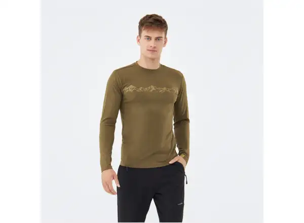 Viking Escalante Herren-Sweatshirt Olive