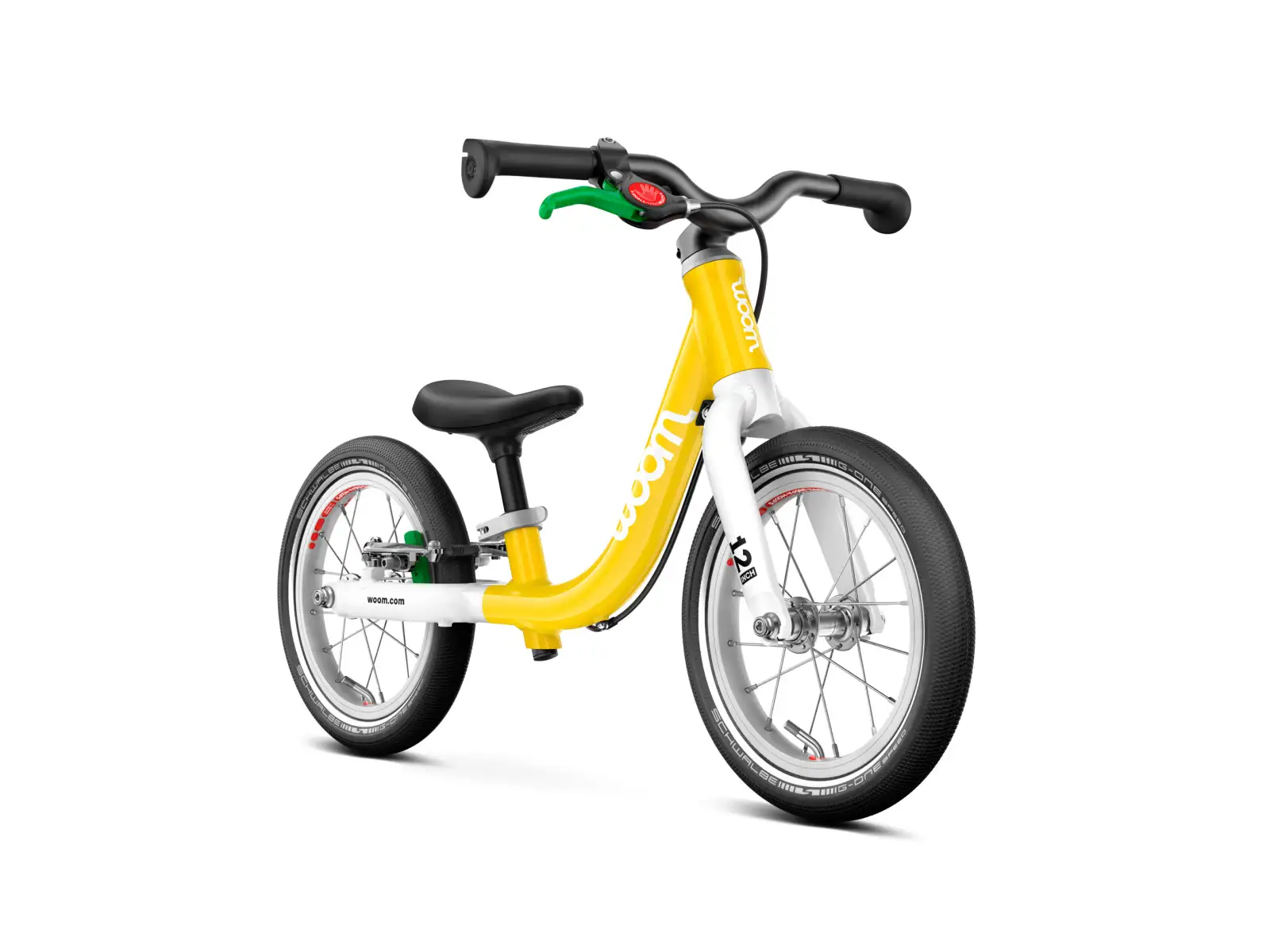 Woom GO 1 Vibrant Yellow 12 Kinderlaufrad