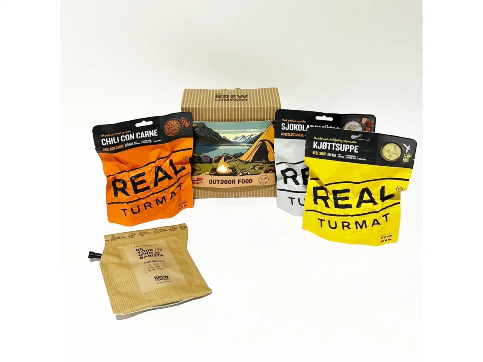 Real Turmat Outdoor Food Geschenkpackung klassisch klein