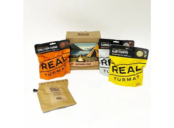 Real Turmat Outdoor Food Geschenkpackung klassisch klein