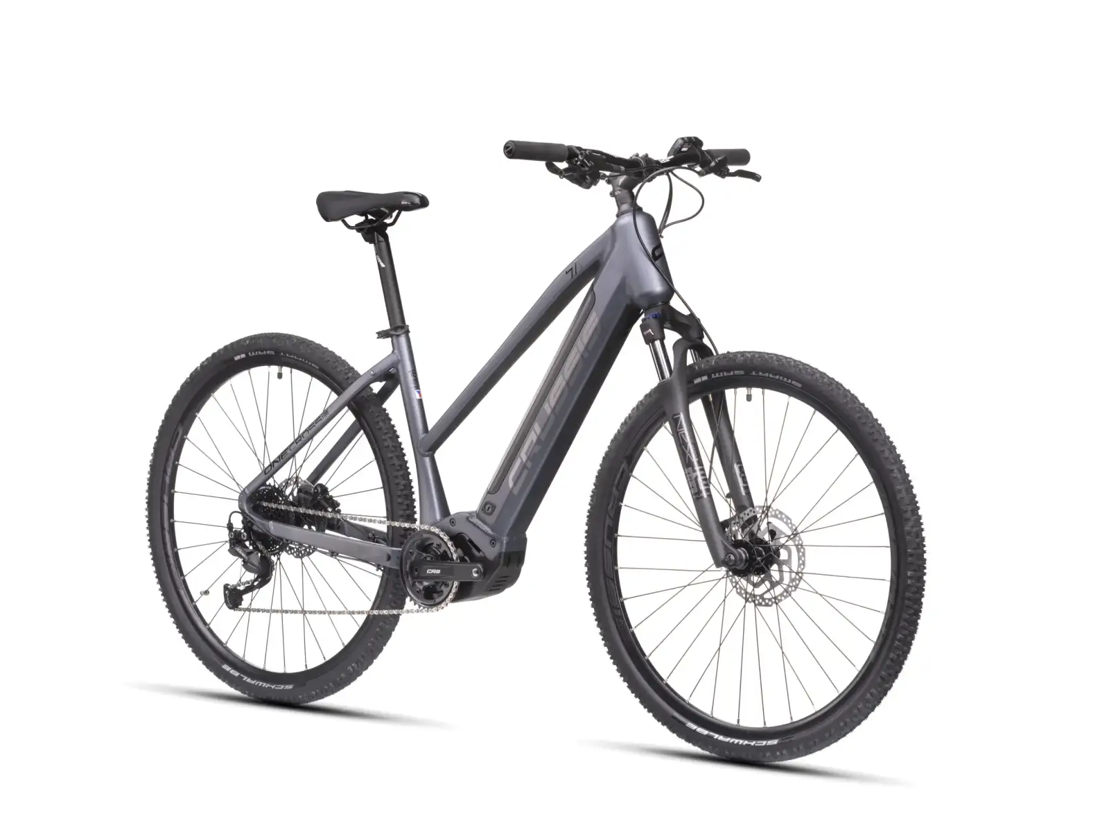 Crussis ONE-Cross low 7.10-M (720 Wh) Cross-E-Bike