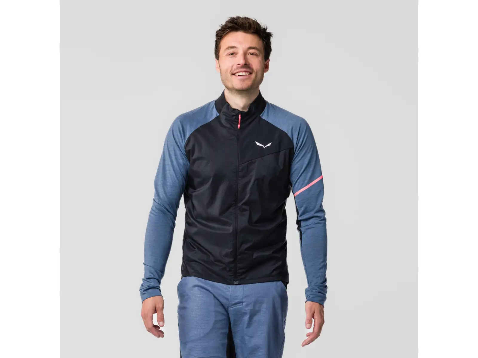 Salewa Vento AM HYB Herrenjacke Black Out