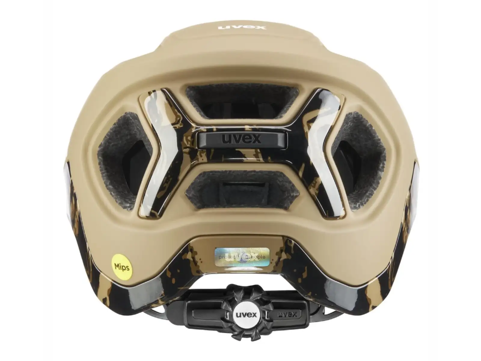 Uvex React MIPS MTB Helm Desert/Black Matt