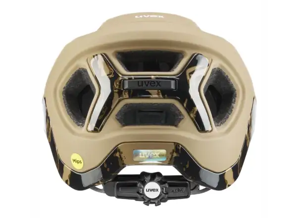 Uvex React MIPS MTB Helm Desert/Black Matt
