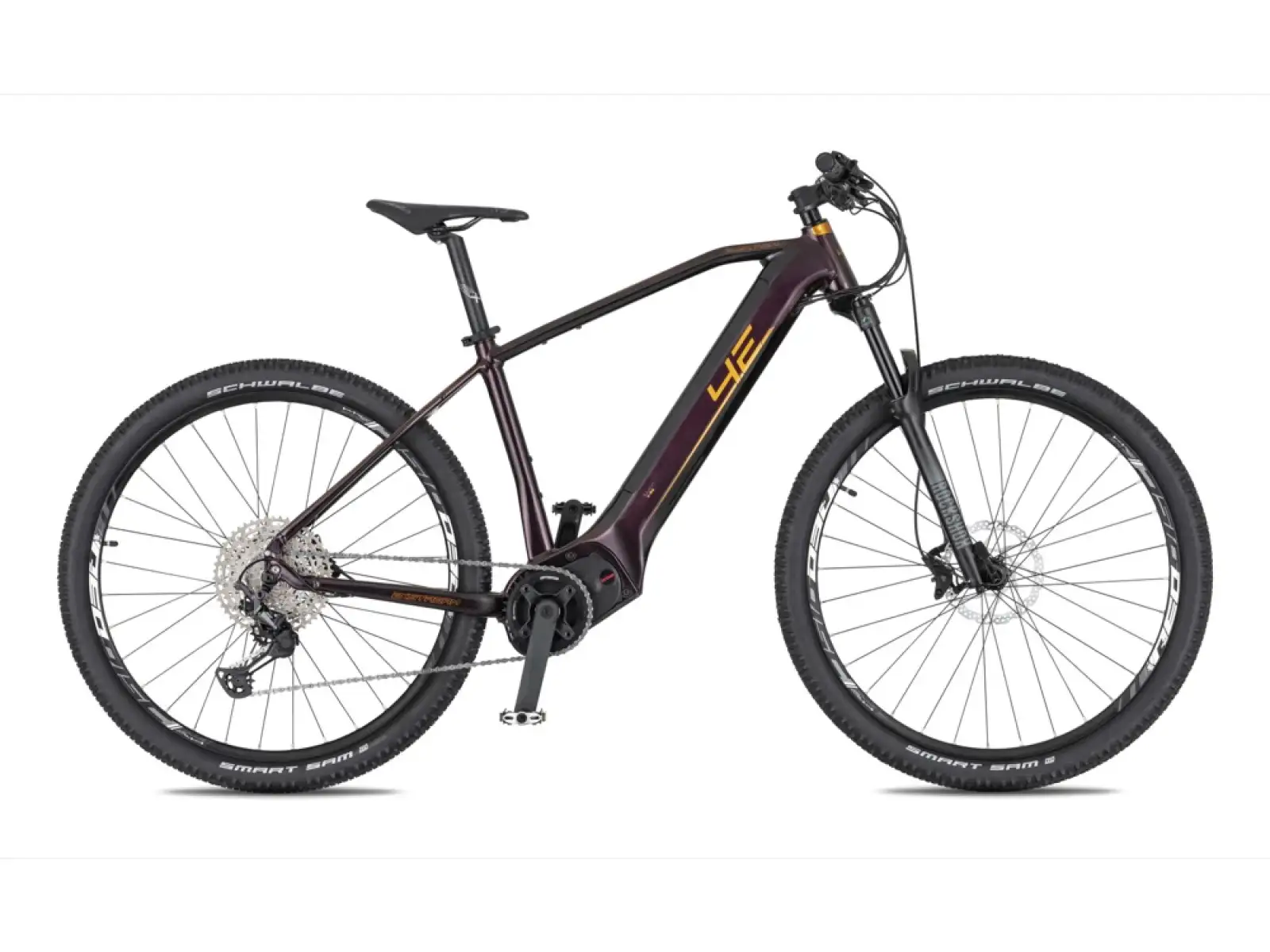 4Ever Exstream Pro Mountain E-Bike Dark velvet/Bronze.